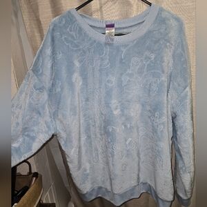 Disney Light Blue Stitch Sweatshirt